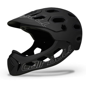 Cairbull Mountain Bicycle Helmet Man Full Covered MTB Down Hill Full Face Helmet Inte-Molded TRAIL BMX Cycling Helmet Ultralight