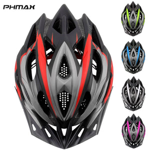 PHMAX 2020 Bicycle Cycling Helmet Ultralight EPS+PC Cover MTB Road Bike Helmet Integrally-mold Cycling Helmet Cycling Safely Cap