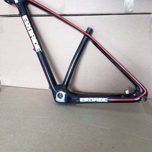 stock Full Carbon Disc Brake bicycle frame 26 27.5 29er Mountain Bike Frame 16/17inch Track MTB Bicycle Frameset bicycle parts