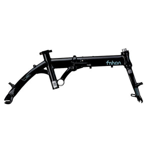 Fnhon Breeze Alloy 6061 Folding Bike Frame Fork 14" 412 16" 305 V Brake Kids Frameset With Handlepost 3Speed Bicycle Parts