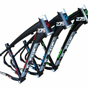 good mountain bicycle frame MODENG MD XTC Aluminum Alloy 27.5 Inch *16/17 crossroad for men/women Matte black bike frame
