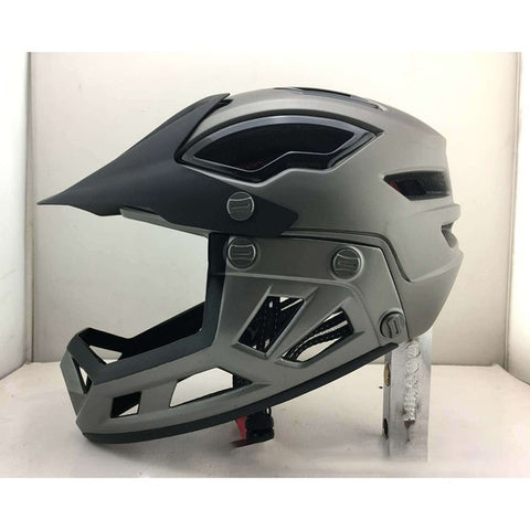 Adults Trainer Full Face Flip Up Racing Bicycle Helmet Downhill DH Fullface Motorcycle Avt MTB Mountain Safety Cycling Helmet