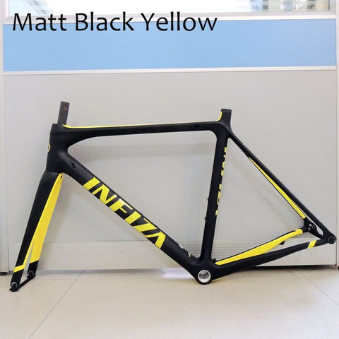 New High Quality 700c Carbon Frame Super Light Inner Carble Road Bike Frame 51cm 52cm 54cm Full Carbon Bicycle Frame with Fork