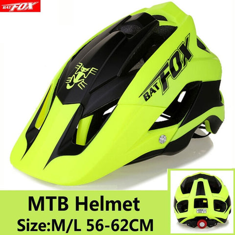 BATFOX Cycling Helmet Road Mountain bike helmet casco mtb Ultralight Bicycle Helmet Bike Cycling Helmet  capacetes para ciclismo