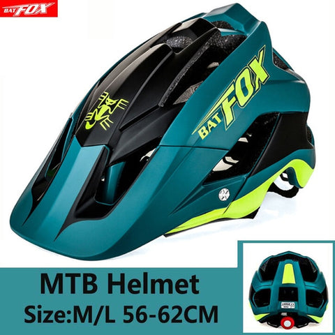 BATFOX Cycling Helmet Road Mountain bike helmet casco mtb Ultralight Bicycle Helmet Bike Cycling Helmet  capacetes para ciclismo