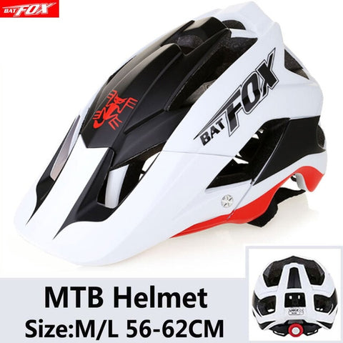 BATFOX Cycling Helmet Road Mountain bike helmet casco mtb Ultralight Bicycle Helmet Bike Cycling Helmet  capacetes para ciclismo