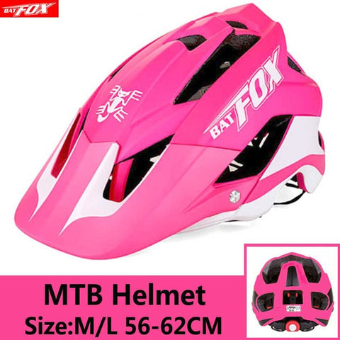 BATFOX Cycling Helmet Road Mountain bike helmet casco mtb Ultralight Bicycle Helmet Bike Cycling Helmet  capacetes para ciclismo