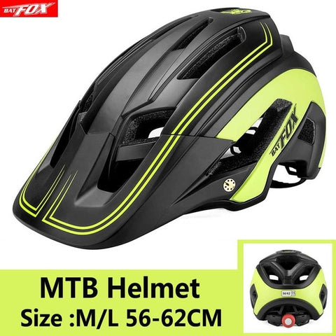 BATFOX Cycling Helmet Road Mountain bike helmet casco mtb Ultralight Bicycle Helmet Bike Cycling Helmet  capacetes para ciclismo