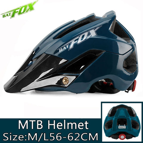 BATFOX Cycling Helmet Road Mountain bike helmet casco mtb Ultralight Bicycle Helmet Bike Cycling Helmet  capacetes para ciclismo