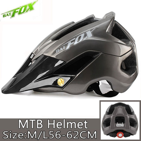 BATFOX Cycling Helmet Road Mountain bike helmet casco mtb Ultralight Bicycle Helmet Bike Cycling Helmet  capacetes para ciclismo