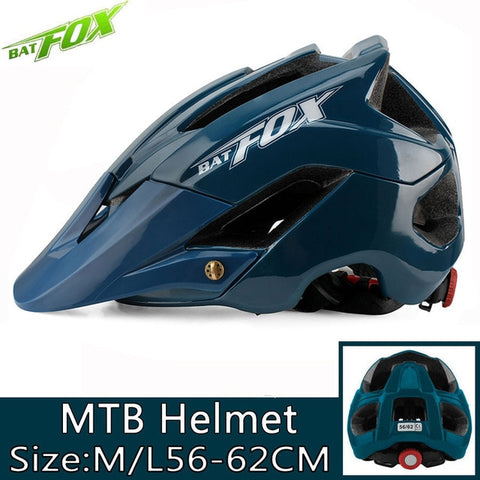 BATFOX Cycling Helmet Road Mountain bike helmet casco mtb Ultralight Bicycle Helmet Bike Cycling Helmet  capacetes para ciclismo