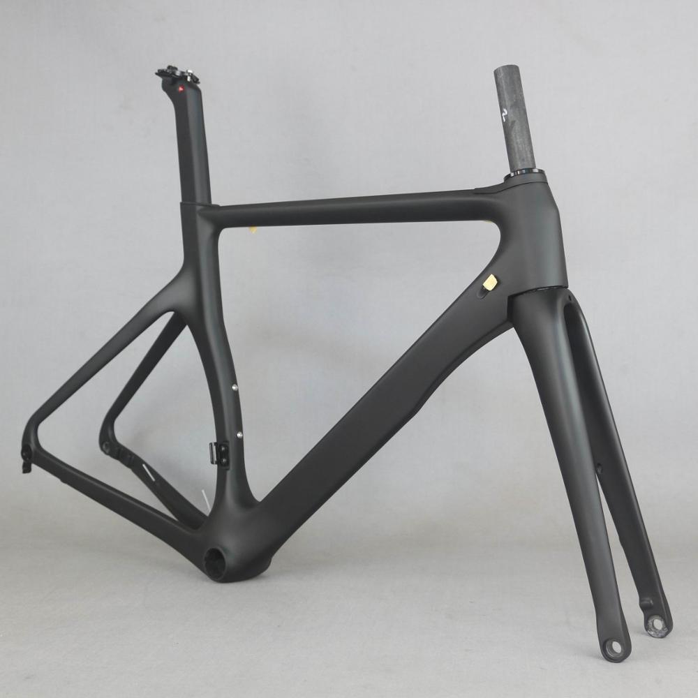 2021  new Aero design black color Disc  carbon road bike frame carbon fibre racing disc  bicycle frame700c  bicycle TT-X3