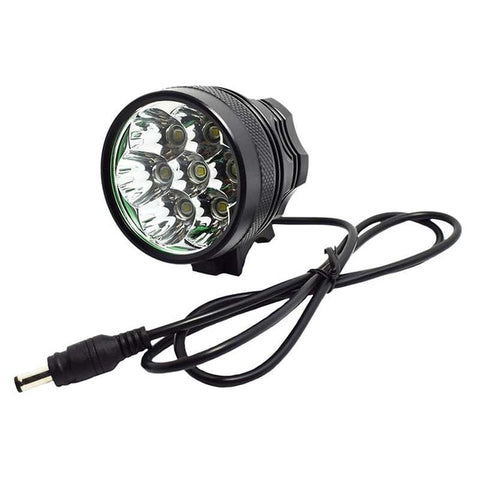 WasaFire 10000 Lumen Bicycle Light 7* XML T6 Bike Headlight Cycling LED MTB Bike Front Light + Rechargeable 18650 Battery Pack