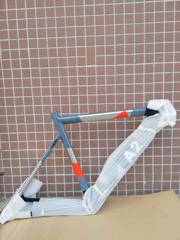 1600g Last Aluminum Fixed Gear Frame Fork Road Track 700c 51cm 53cm Fixie frame Track High Quality Bicycle Parts bicycle frame