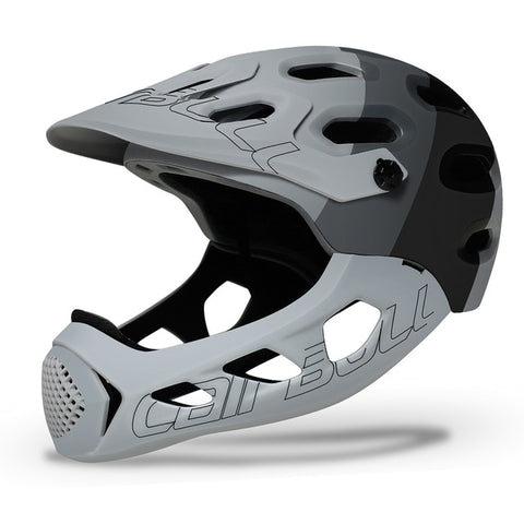 Cairbull Mountain Bicycle Helmet Man Full Covered MTB Down Hill Full Face Helmet Inte-Molded TRAIL BMX Cycling Helmet Ultralight