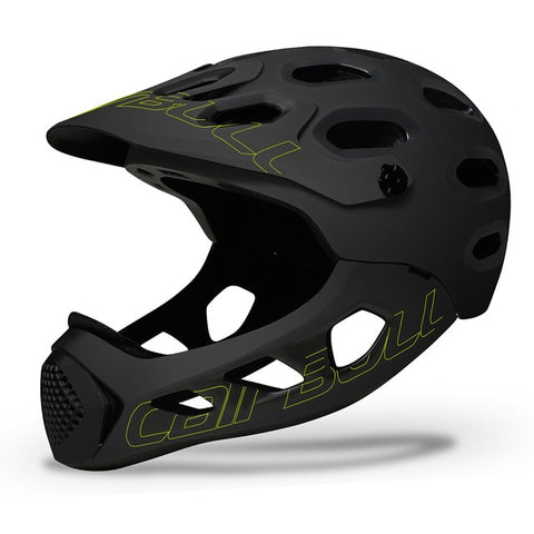 Cairbull Mountain Bicycle Helmet Man Full Covered MTB Down Hill Full Face Helmet Inte-Molded TRAIL BMX Cycling Helmet Ultralight