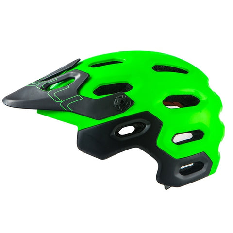 Cairbull Mountain Bicycle Helmet Man Full Covered MTB Down Hill Full Face Helmet Inte-Molded TRAIL BMX Cycling Helmet Ultralight