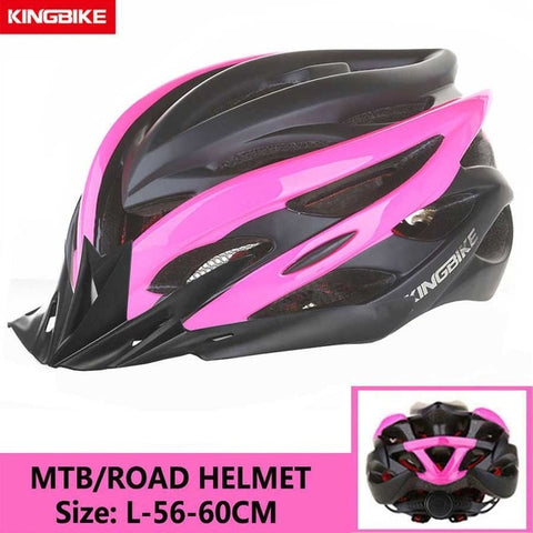 BATFOX Bicycle Helmet Red Road Mountain Cycling Helmets Integrally-molded CE MTB With Sun Visor Men Women Ultralight Bike Helmet