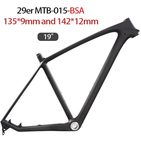 2020 New Chinese carbon mtb frame 29er bicicletas mountain bike 29er boost 148*12mm carbon frame 142*12 or 135*9mm bicycle frame