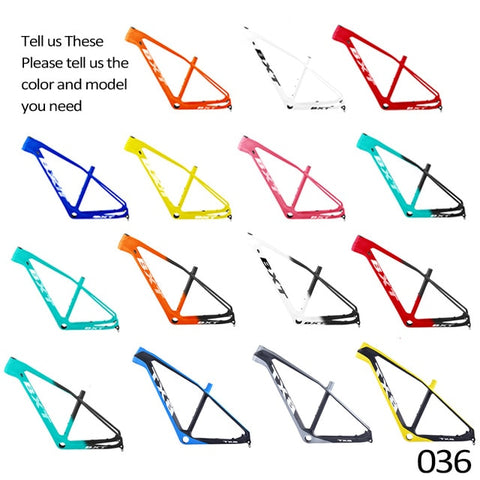 2020 New Chinese carbon mtb frame 29er bicicletas mountain bike 29er boost 148*12mm carbon frame 142*12 or 135*9mm bicycle frame