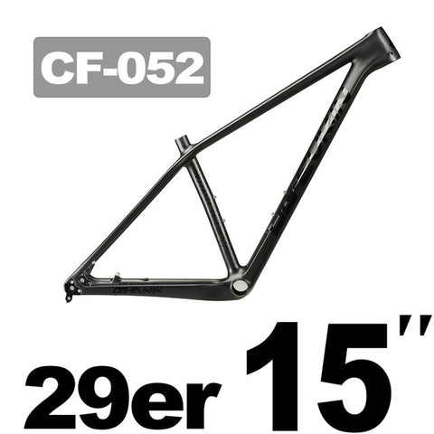 OG-EVKIN CF-052 27.5er/29er MTB Carbon Bike Frame 135xQR or 142x12 Thru Axle Disc Carbon Mountain Bike Frame BB92 Bicycle Frame