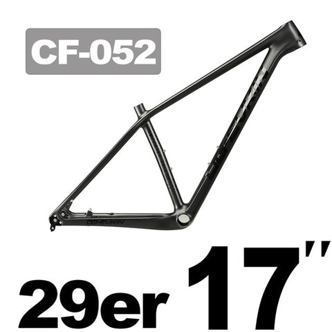OG-EVKIN CF-052 27.5er/29er MTB Carbon Bike Frame 135xQR or 142x12 Thru Axle Disc Carbon Mountain Bike Frame BB92 Bicycle Frame