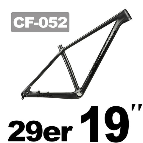 OG-EVKIN CF-052 27.5er/29er MTB Carbon Bike Frame 135xQR or 142x12 Thru Axle Disc Carbon Mountain Bike Frame BB92 Bicycle Frame