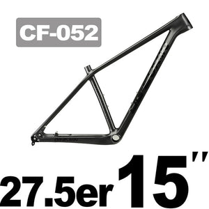 OG-EVKIN CF-052 27.5er/29er MTB Carbon Bike Frame 135xQR or 142x12 Thru Axle Disc Carbon Mountain Bike Frame BB92 Bicycle Frame