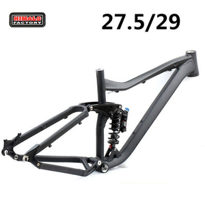 HIMALO Bicycle Frame full Suspension frame 29ER 27.5ER Aluminium Alloy MTB frame Mountain DH Cycling  Downhill bike Accessories