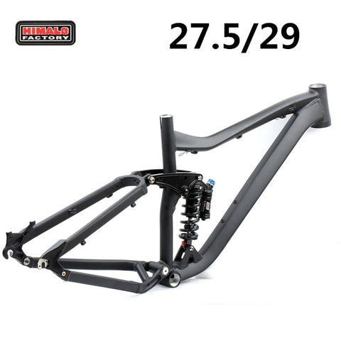 HIMALO Bicycle Frame full Suspension frame 29ER 27.5ER Aluminium Alloy MTB frame Mountain DH Cycling  Downhill bike Accessories