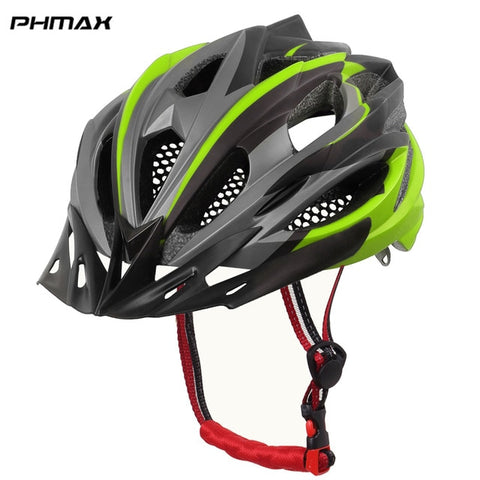 PHMAX 2020 Bicycle Cycling Helmet Ultralight EPS+PC Cover MTB Road Bike Helmet Integrally-mold Cycling Helmet Cycling Safely Cap