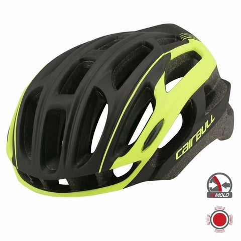 CAIRBULL Road Bicycle Helmet EPS Cascos Bicicleta with Tail Light Night PC Riding Helmet  MTB Bike Racing Carretera Helmet
