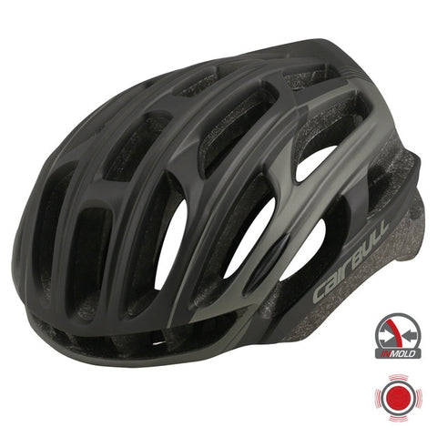 CAIRBULL Road Bicycle Helmet EPS Cascos Bicicleta with Tail Light Night PC Riding Helmet  MTB Bike Racing Carretera Helmet