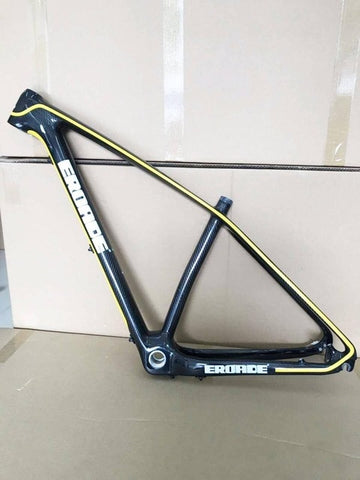 stock Full Carbon Disc Brake bicycle frame 26 27.5 29er Mountain Bike Frame 16/17inch Track MTB Bicycle Frameset bicycle parts