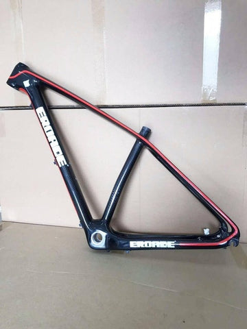 stock Full Carbon Disc Brake bicycle frame 26 27.5 29er Mountain Bike Frame 16/17inch Track MTB Bicycle Frameset bicycle parts