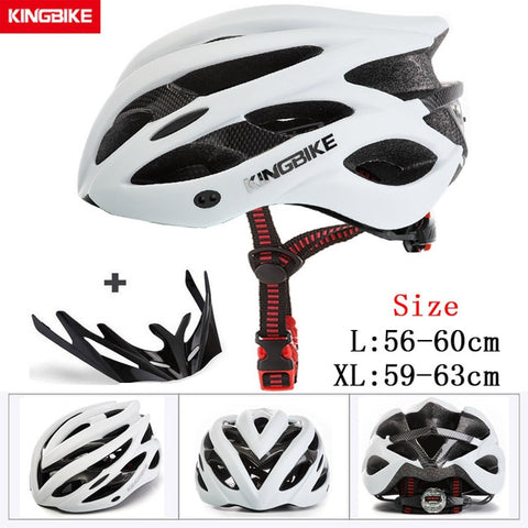 KINGBIKE HOT Bicycle Helmet Men Women MTB Road Cycling Helmets Ultralight Integrally-molded EPS+PC Bike helmet Capacete Ciclismo