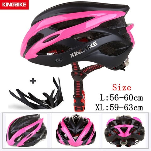 KINGBIKE HOT Bicycle Helmet Men Women MTB Road Cycling Helmets Ultralight Integrally-molded EPS+PC Bike helmet Capacete Ciclismo