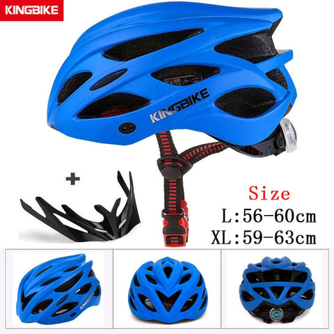 KINGBIKE HOT Bicycle Helmet Men Women MTB Road Cycling Helmets Ultralight Integrally-molded EPS+PC Bike helmet Capacete Ciclismo