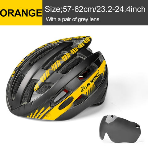INBIKE Cycling Helmet with Goggles Ultralight MTB Bike Helmet Men Women Mountain Road casco Sport Specialiced Bicycle Helmets