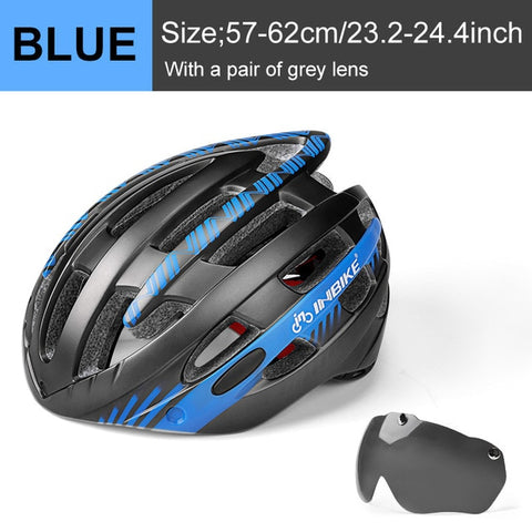INBIKE Cycling Helmet with Goggles Ultralight MTB Bike Helmet Men Women Mountain Road casco Sport Specialiced Bicycle Helmets