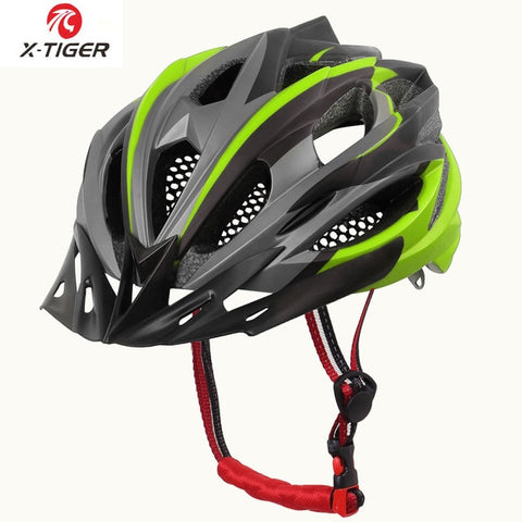 X-TIGER Cycling Helmet TRAIL XC Bicycle Helmet In-mold MTB Bike Helmet Road Mountain Bicycle Helmets Safety Cap Men Women