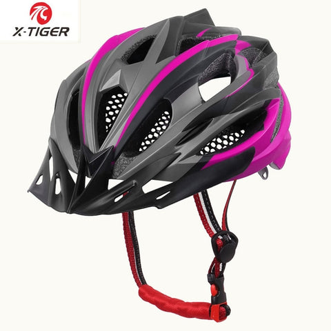 X-TIGER Cycling Helmet TRAIL XC Bicycle Helmet In-mold MTB Bike Helmet Road Mountain Bicycle Helmets Safety Cap Men Women