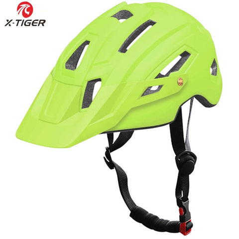 X-TIGER Cycling Helmet TRAIL XC Bicycle Helmet In-mold MTB Bike Helmet Road Mountain Bicycle Helmets Safety Cap Men Women