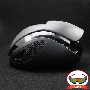 300g Aero TT Bike Helmet  Road bike Cycling Bicycle Sports Safety Helmet Riding Mens Racing In-Mold Time-Trial Helmet