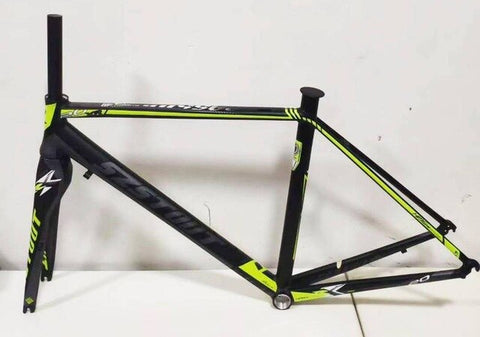 Last 1400g 700C road bike frame super light aluminum frame  Cbike frameset with carbon bicycle fork women's bike bicycle parts