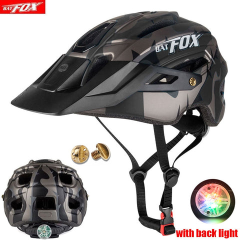 2019 Racing Bicycle Helmet with Light In-mold MTB Road Cycling Helmet for Men Women Ultralight Helmet Sport Safety Equipment