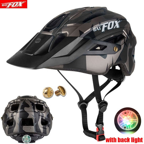 2019 Racing Bicycle Helmet with Light In-mold MTB Road Cycling Helmet for Men Women Ultralight Helmet Sport Safety Equipment