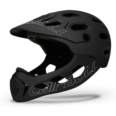Cairbull Adult Full Face Bike Helmet MTB Mountain Road Bicycle Full Covered Helmet Motorcycle DH Downhill Cycling Helmet TRAIL