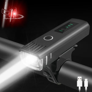 250 Lumen Flashlight For Bicycle Anti-glare Smart Bike Light USB Rechargeable MTB Front Lamp Cycling Headlight Bike Accessories