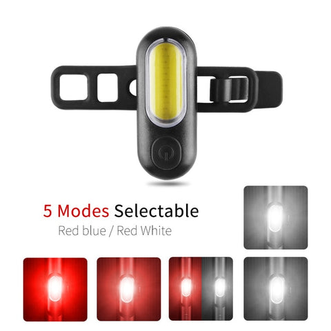 250 Lumen Flashlight For Bicycle Anti-glare Smart Bike Light USB Rechargeable MTB Front Lamp Cycling Headlight Bike Accessories